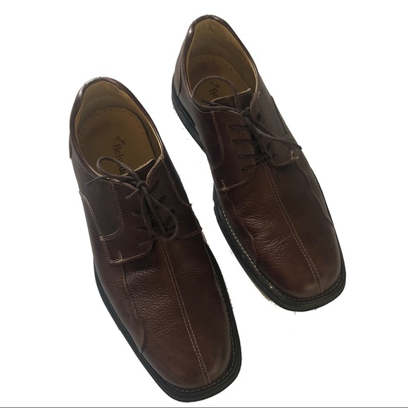 Belvedere Bay Bridge Brown Oxford Dress Shoes 14D - Picture 2 of 7